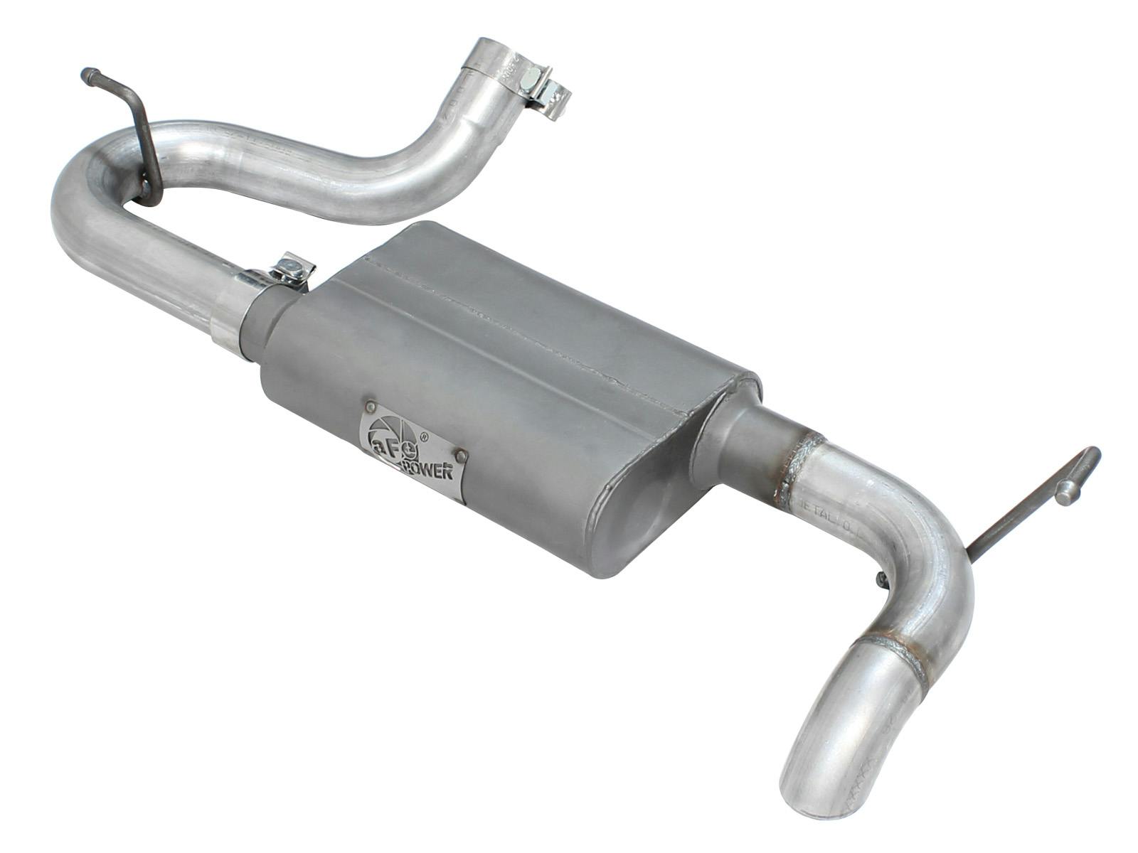 AFE 49-08046 Scorpion 2-1/2 IN Aluminized Steel Axle-Back Hi-Tuck Exhaust System