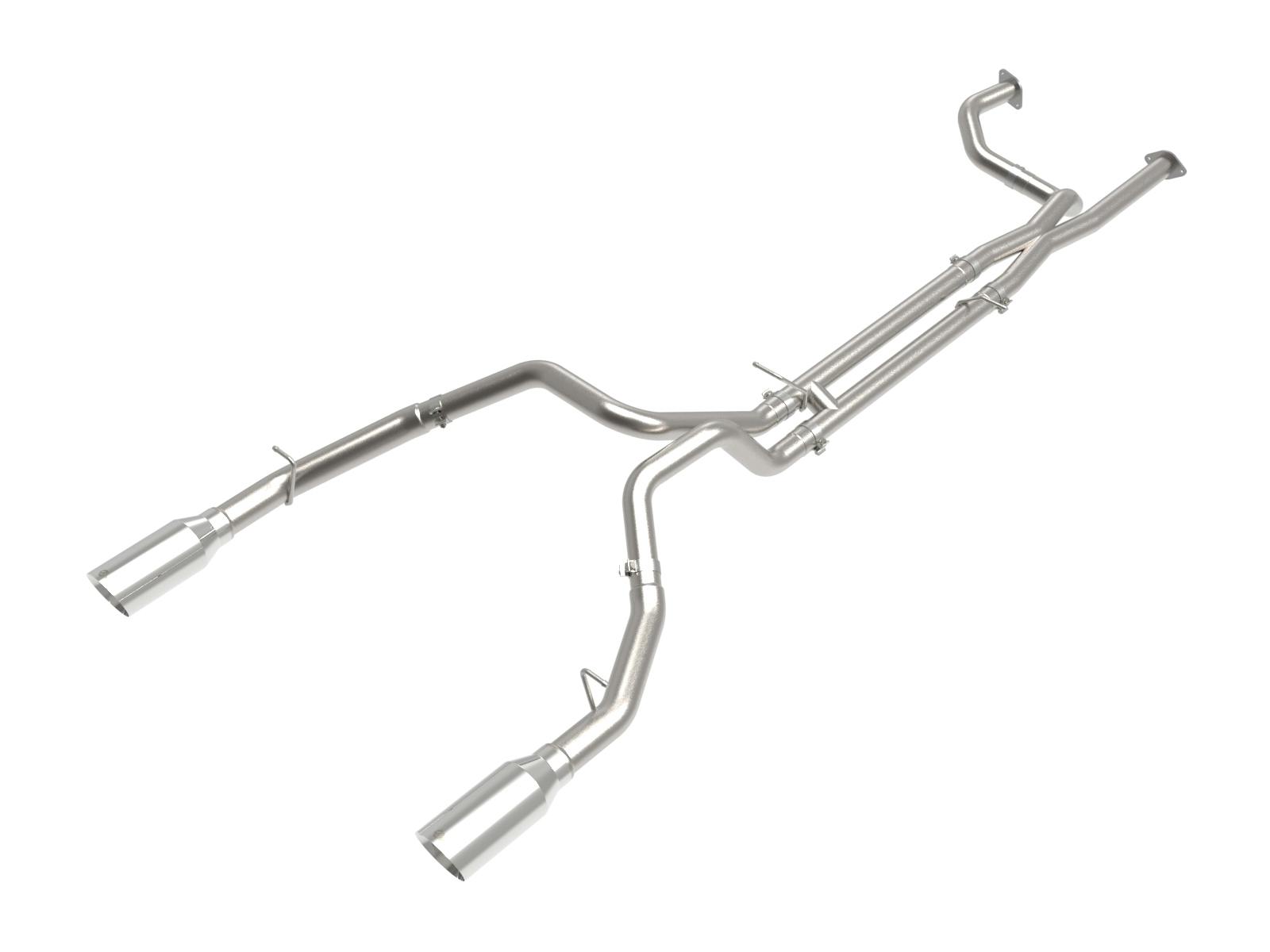 AFE 49-32084-P Vulcan Series 3 IN 304 Stainless Steel Cat-Back Exhaust System w/Polished Tip