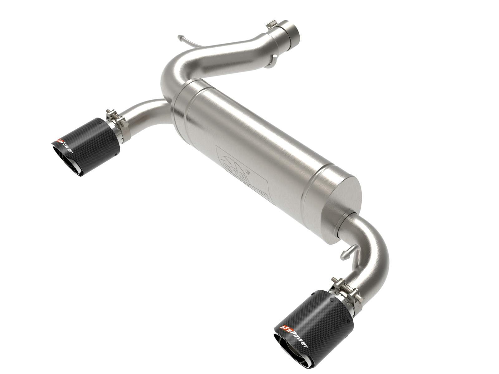 AFE 49-33137-C Vulcan Series 3 IN to 2-1/2 IN Stainless Steel Axle-Back Exhaust System Carbon