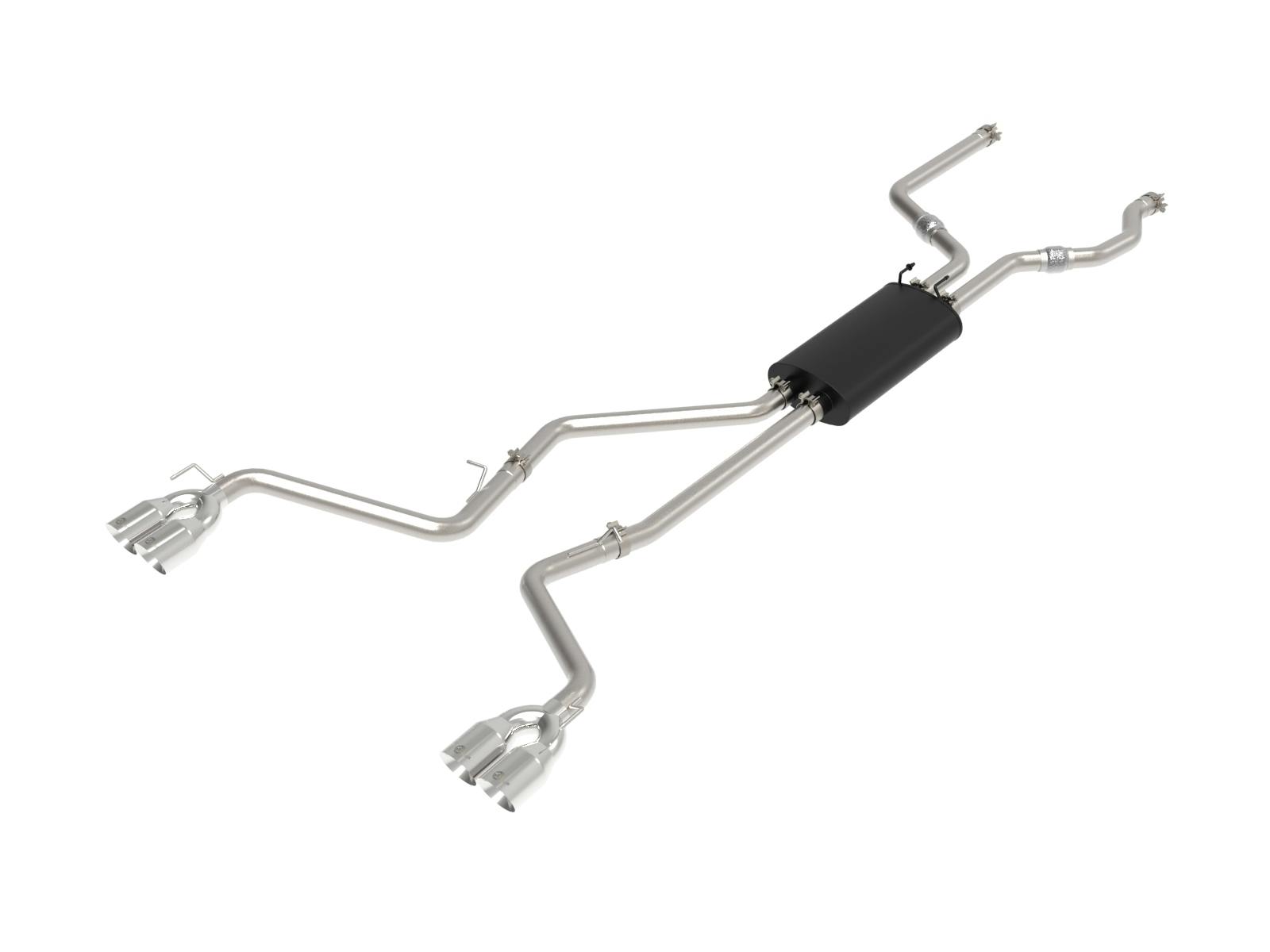 AFE 49-33139-P MACH Force-Xp 304 Stainless Steel Cat-Back Exhaust System w/ Polished Tip