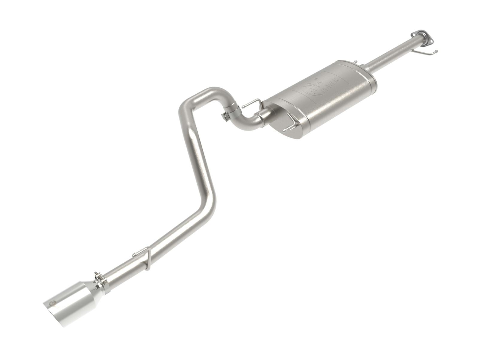 AFE 49-36048-P MACH Force-Xp Cat-Back 304 Stainlees Steel Exhaust System w/ Polished Tip