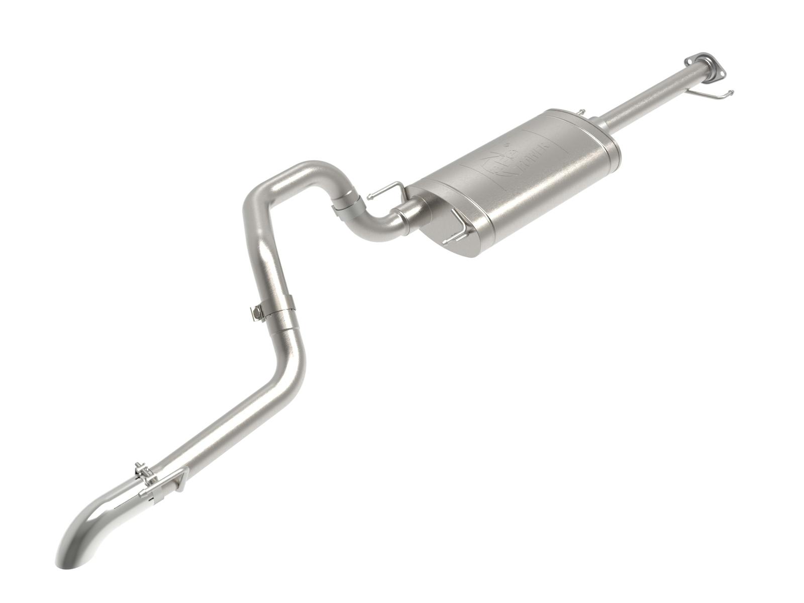 AFE 49-36056 Vulcan Series 2-1/2 IN 304 Stainless Steel Cat-Back Hi-Tuck Exhaust System