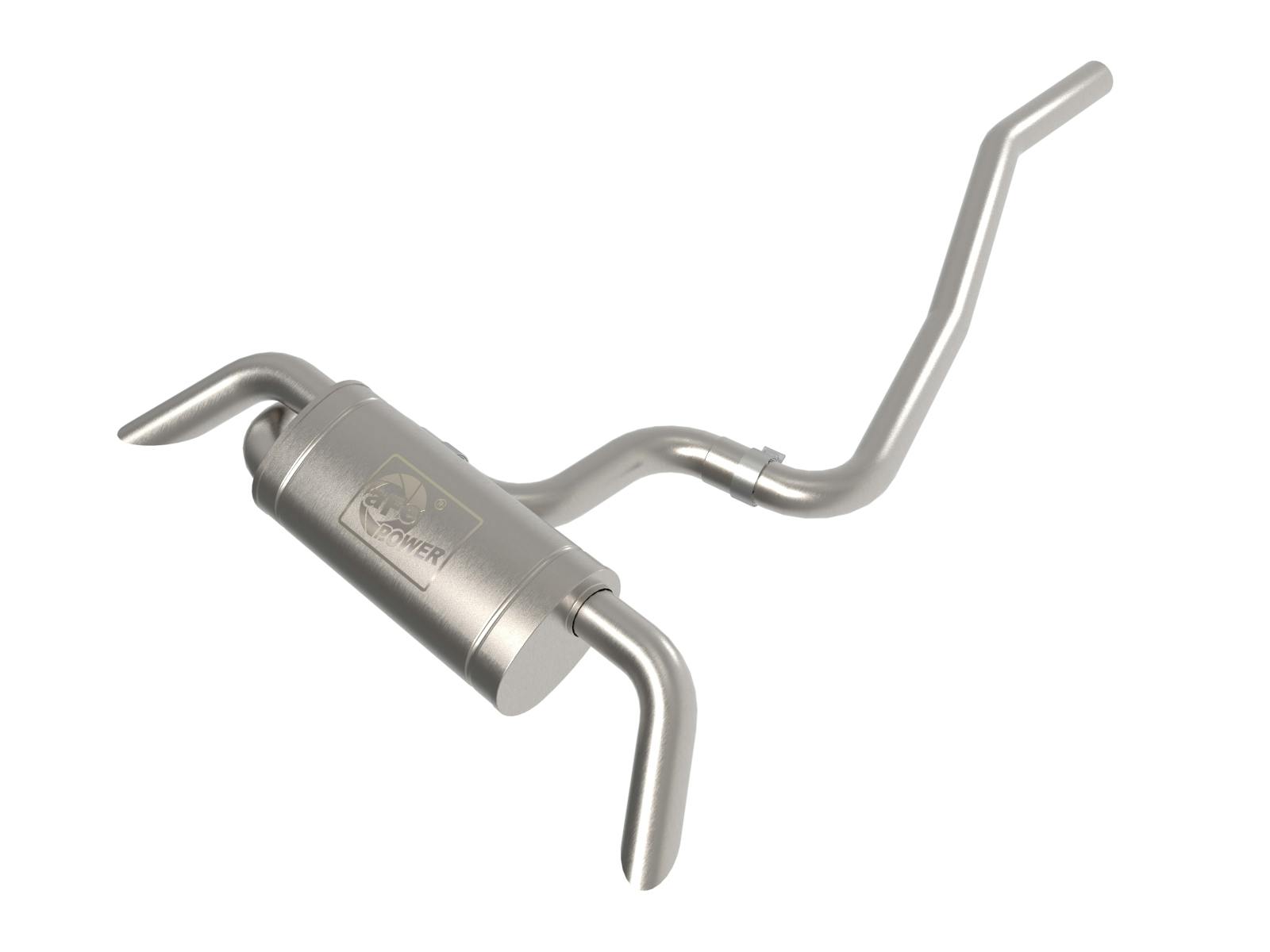 AFE 49-36449 MACH Force-Xp 2-1/2 IN 304 Stainless Steel Cat-Back Hi-Tuck Exhaust System