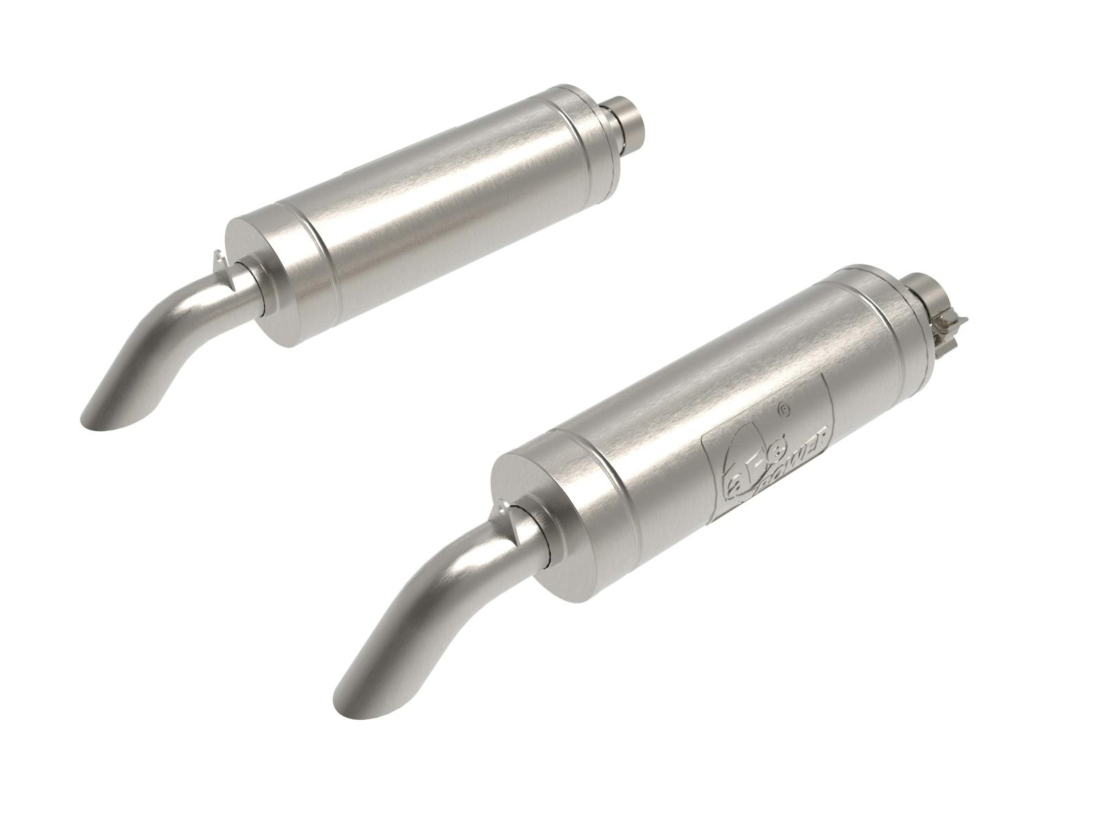 AFE 49-36501 Vulcan Series 2-1/2 IN 304 Stainless Steel Cat-Back Exhaust System