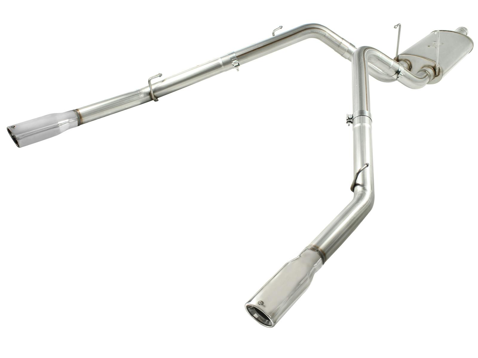 AFE 49-42013-P Mach Force-Xp 3 IN Cat-Back Exhaust System with Dual Polished Tips