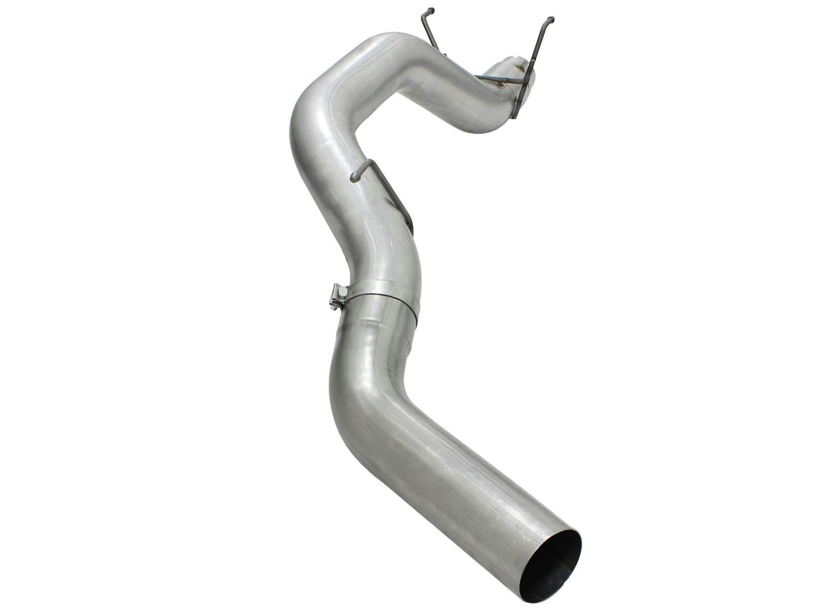 AFE 49-42039 Large Bore-HD 5 IN 409 Stainless Steel DPF-Back Exhaust System