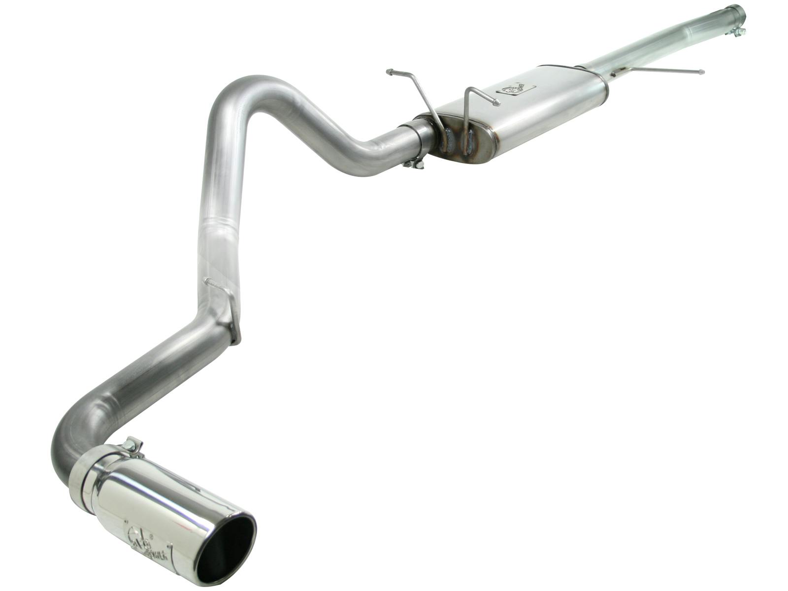 AFE 49-43043-P MACH Force-Xp 3 IN 409 Stainless Steel Cat-Back Exhaust System w/Polished Tip