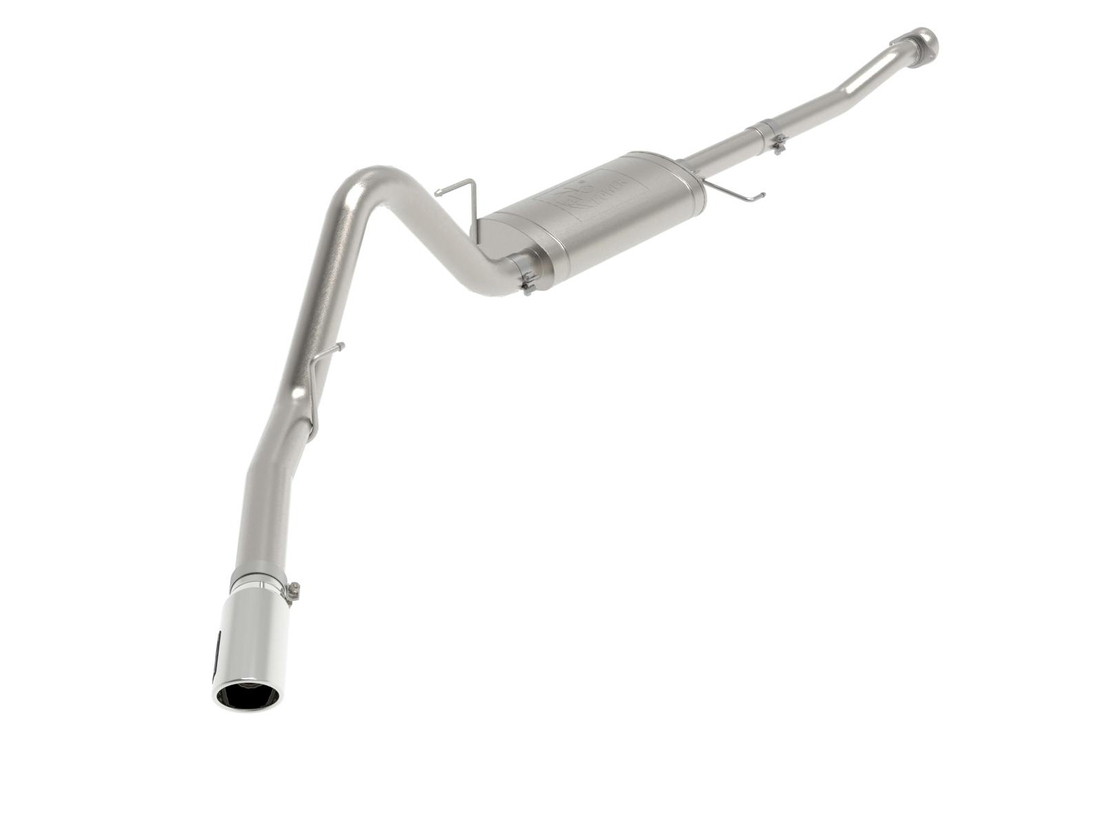 AFE 49-43125-P Apollo GT Series 3 IN to 3-1/2 IN 409 SS Cat-Back Exhaust System w/ Polish Tip