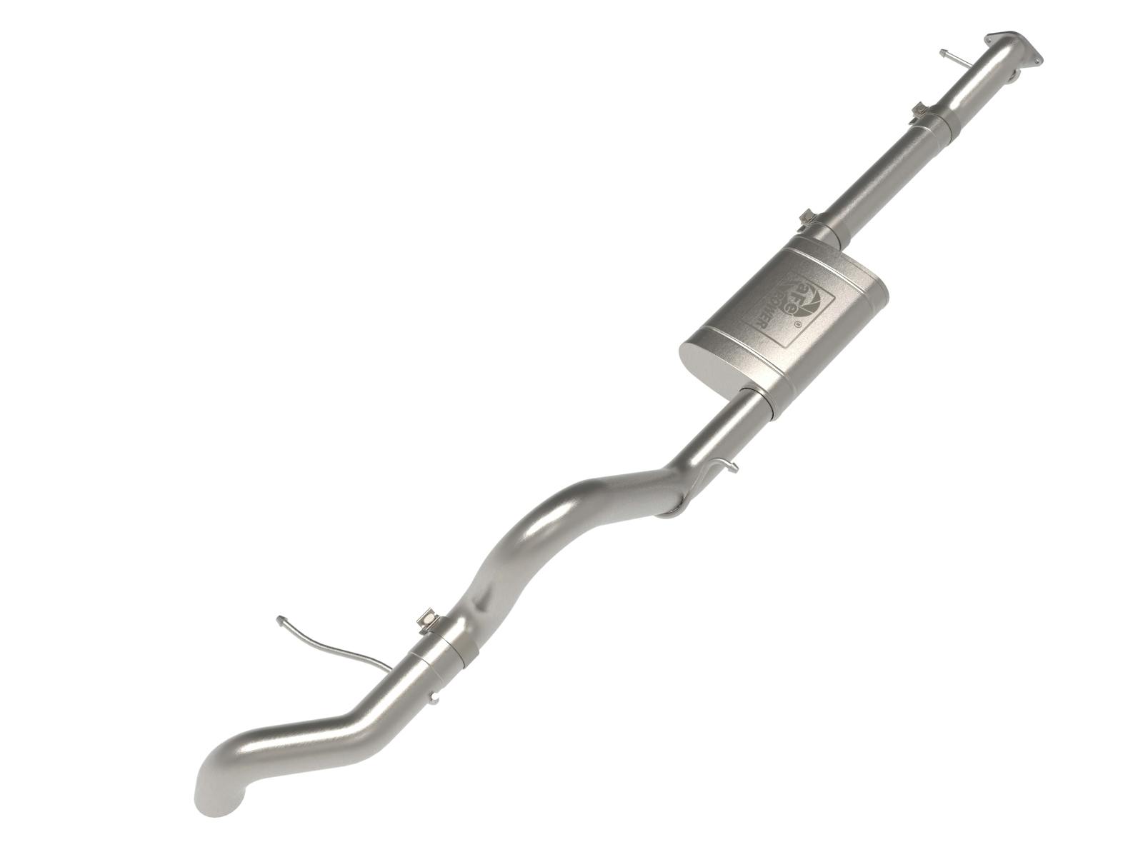 AFE 49-43135 Apollo GT Series 3 IN 409 Stainless Steel Cat-Back Hi-Tuck Exhaust System