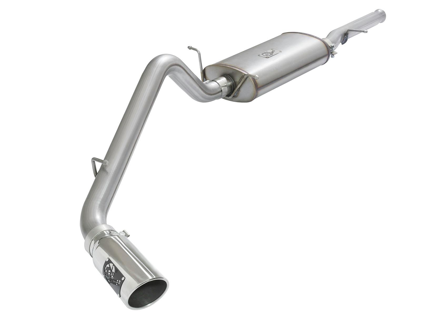 AFE 49-44072-P MACH Force-Xp 3 IN 409 Stainless Steel Cat-Back Exhaust System w/Polished Tip