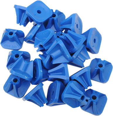 Stud Boy Single Backer Plates Hi-viz Blue 24 Pack 2513-P1-HVB