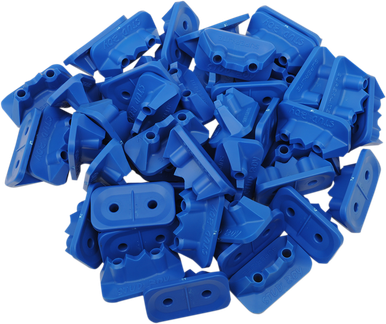 Stud Boy Double Backer Plates Hi-viz Blue 2-Ply 48 Pack 2522-P2-HVB