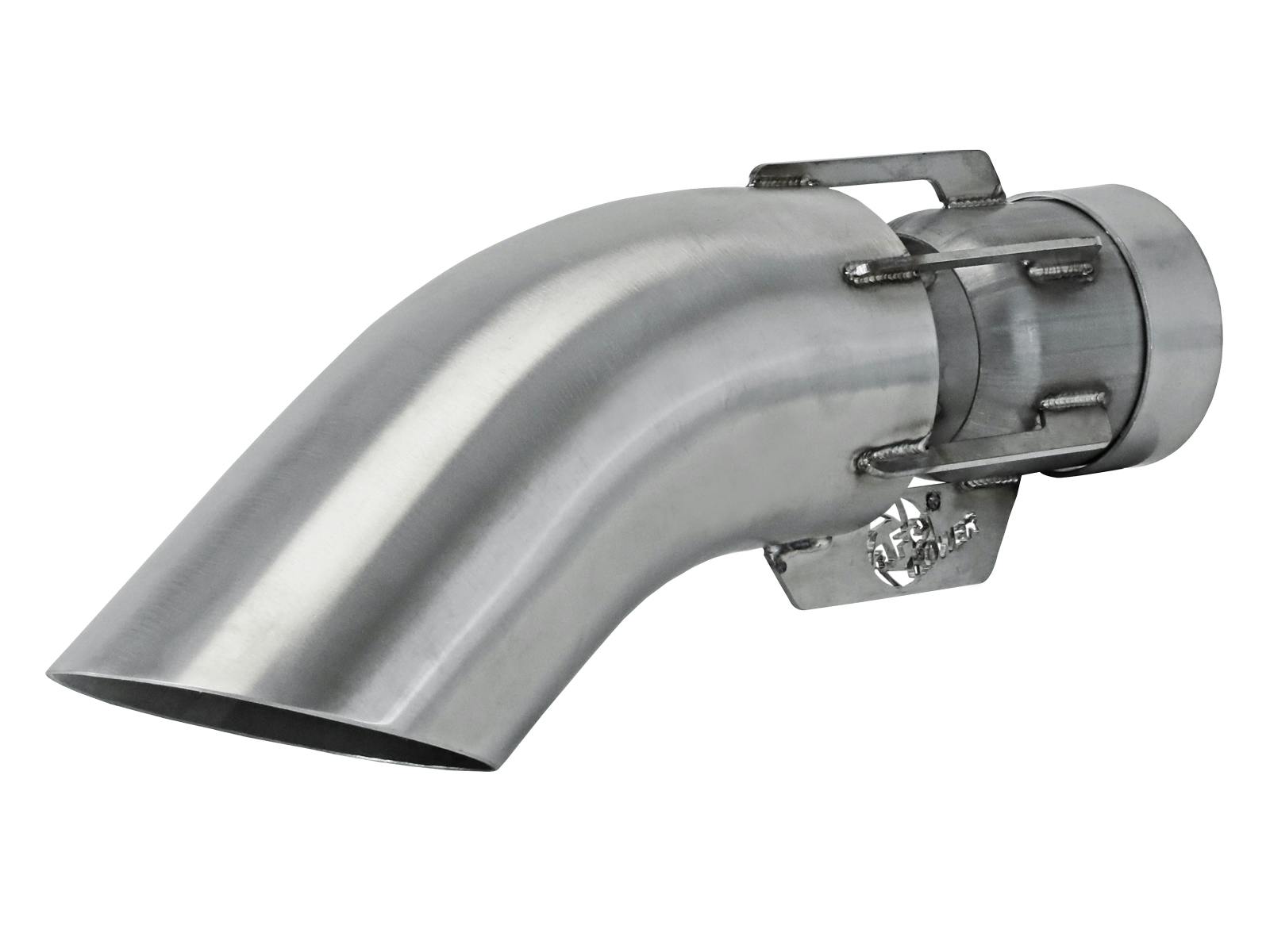 AFE 49T30401-H151 MACH Force-Xp 304 Stainless Steel Clamp-on Exhaust Tip Brushed