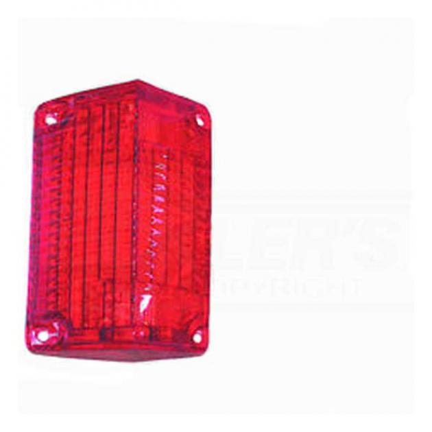 Chevelle And Malibu Taillight Lens, Left, Wagon, Best Quality, 1968-1969