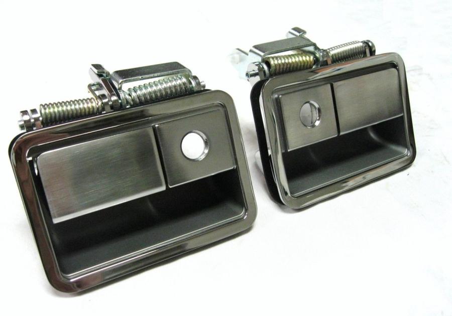 1970-74 Dodge Challenger, Outer Door Handle Set, with Gaskets, RH and LH, Pair
