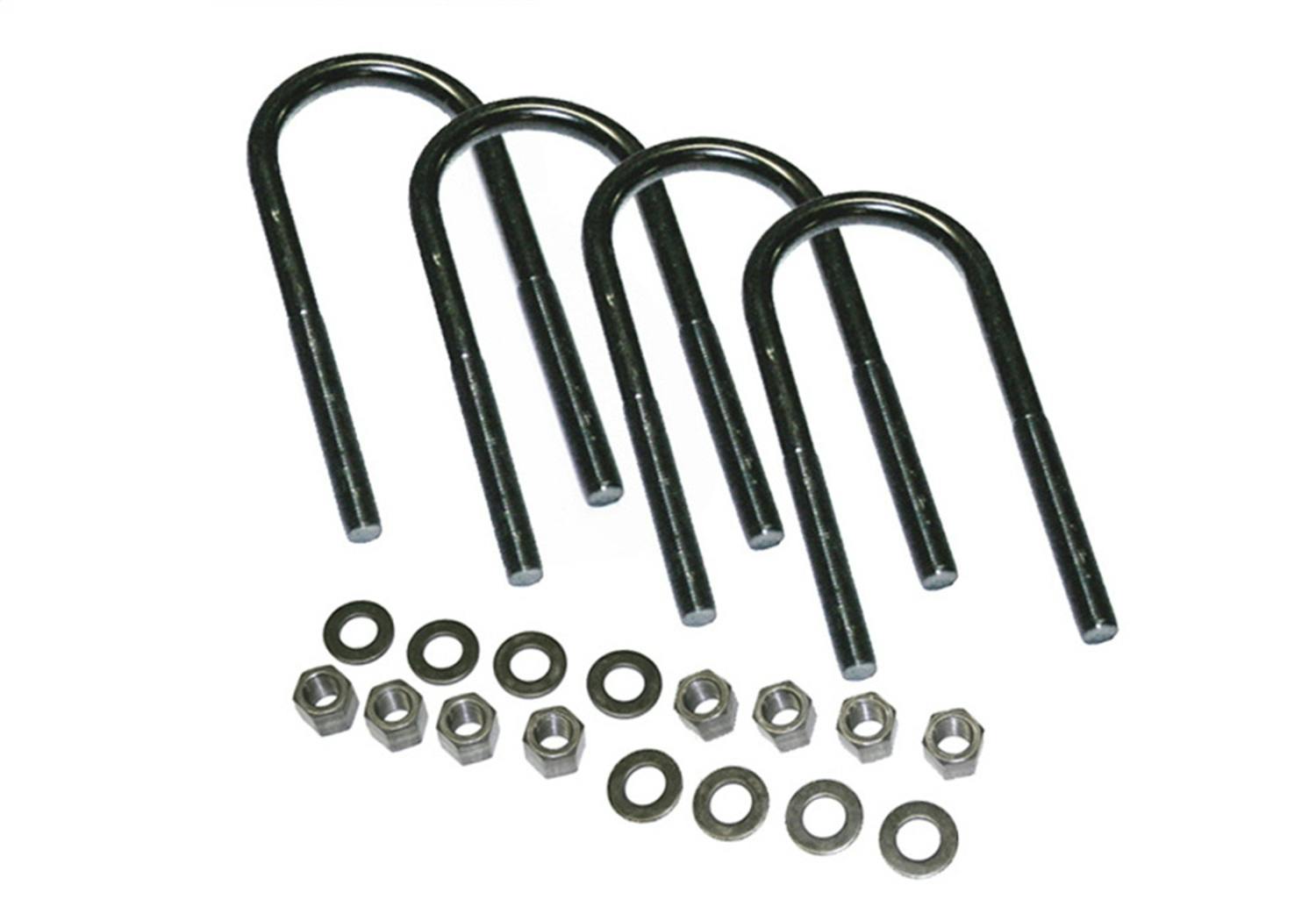 Superlift 10164 U-Bolt 4 Pack - 1/2 x 2 7/8 x 7 - Round w/ Hardware