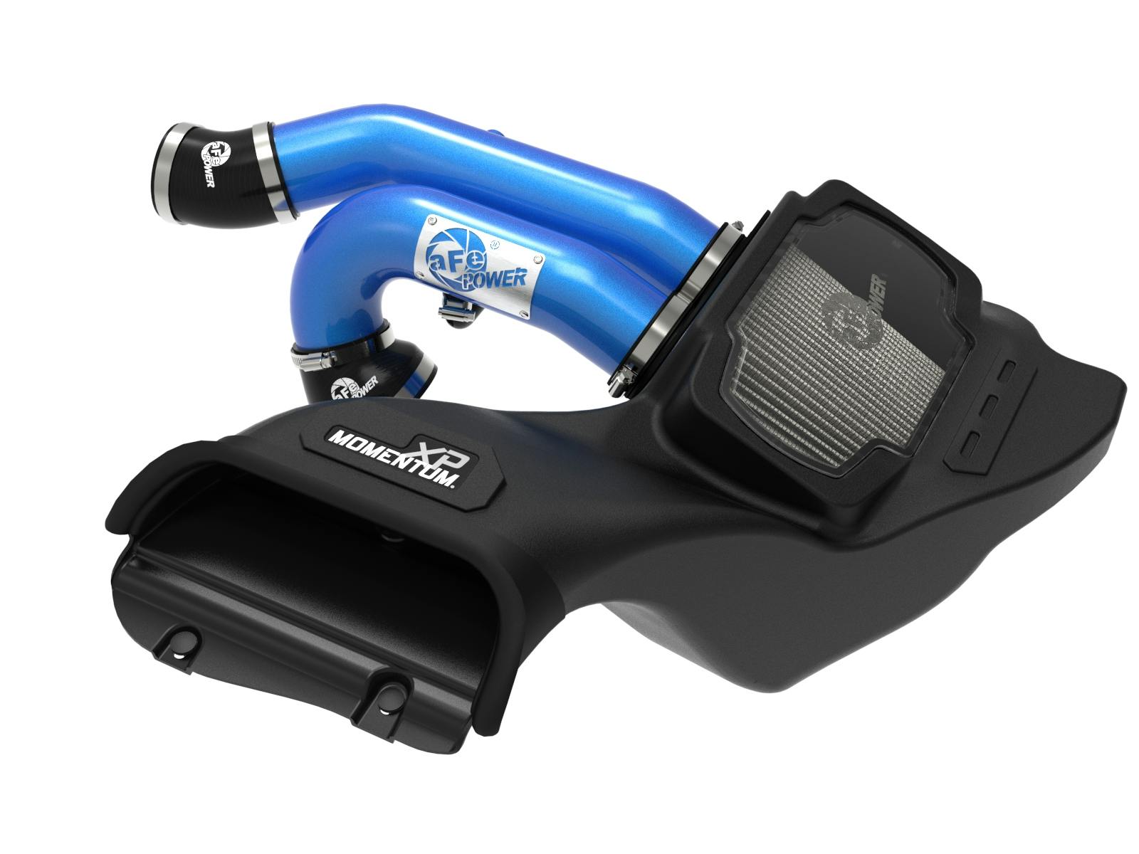 AFE 50-30072DL Momentum XP Cold Air Intake System w/ Pro DRY S Filter Blue