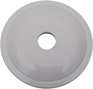 Woody's Support Plates White Round 48 Pack 5/16 inch stud size
