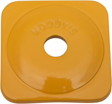 Woody's Square Grand Digger Yellow Support Plates 48 Pack ASG-3800-48