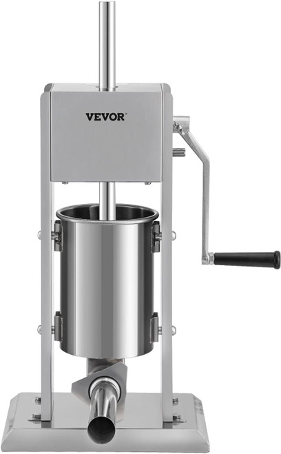 Sausage Stuffer 5LBS/3L Capacity Homemade Sausage Maker Stainless Steel