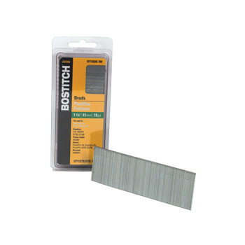 BOSTITCH 18 ga Brad Nails - 1 3/4 in - Chisel Point (10 Pcs)