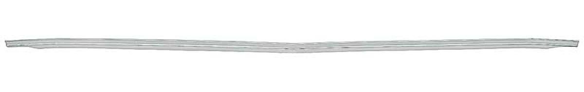 1973-74 Chevrolet Nova, Hood Lip Molding, Stamped Aluminum