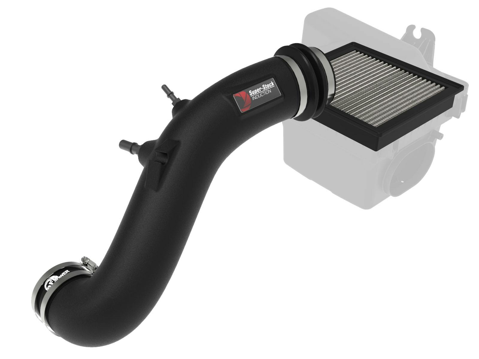 AFE 55-10011D Super Stock Induction System w/ Pro DRY S Filter