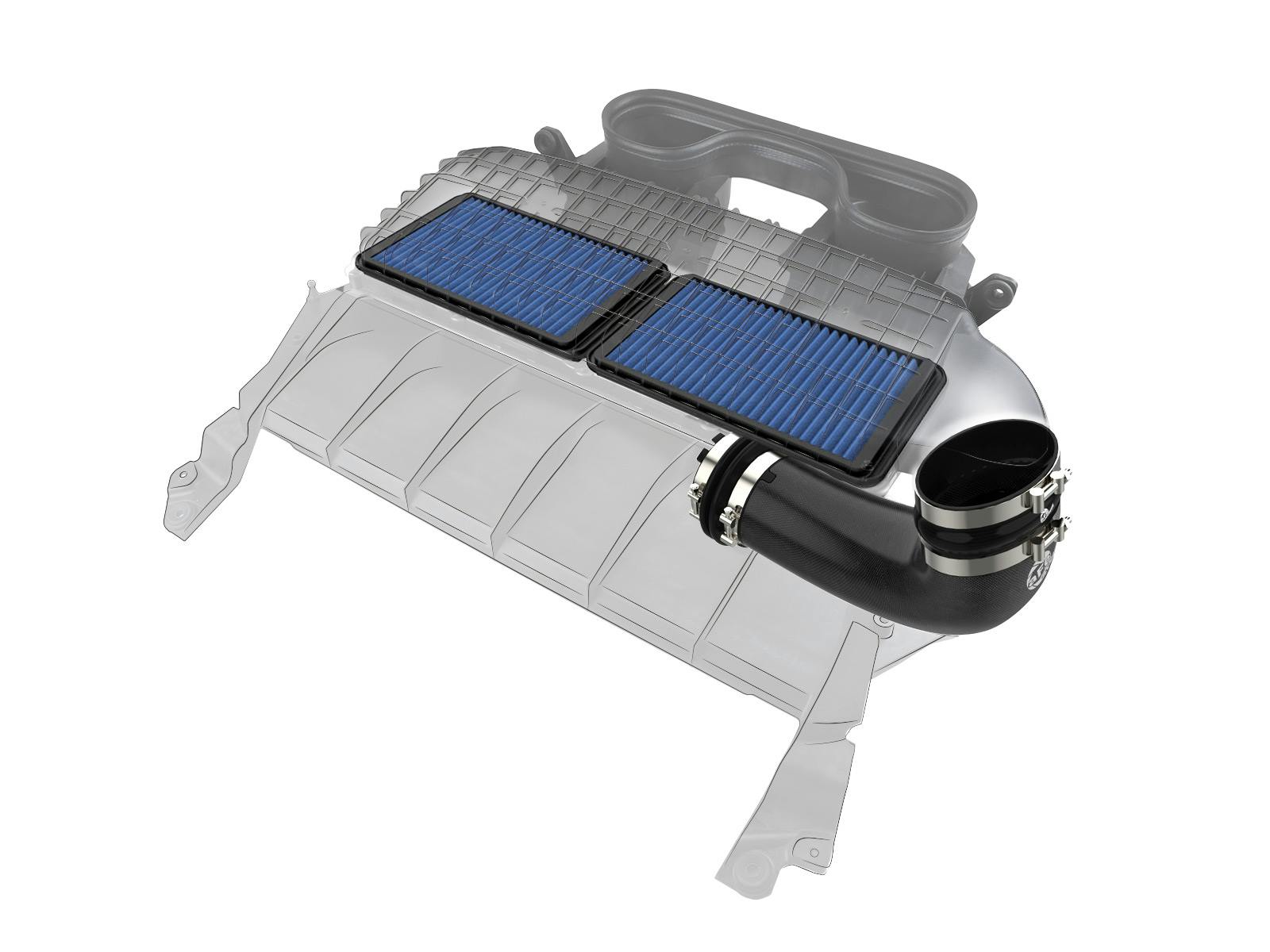 AFE 55-10014RC Super Stock Carbon Fiber Induction System w/ Pro 5R Filter