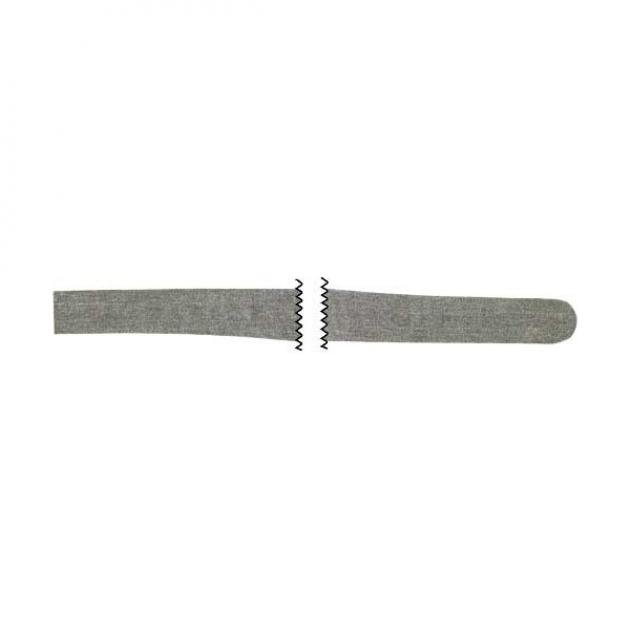 Model T Ford Window Lift Strap - Closed Cars - Gray Wool