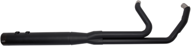S&S CYCLE 2:1 Exhaust for FL - Black 550-0729