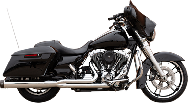 S&S CYCLE 2-into-1 Exhaust for '95-'16 FL - Chrome 550-0776