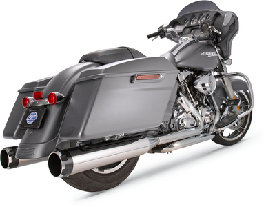 S&S CYCLE Mufflers - Chrome - Black Thruster 550-0664
