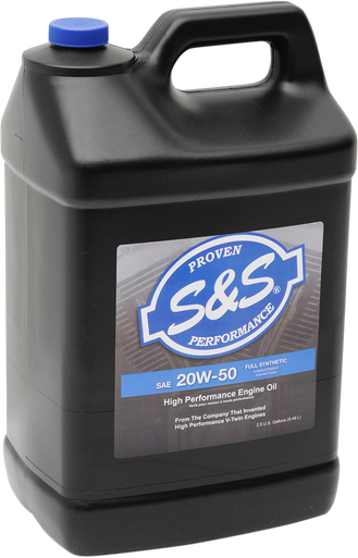 S&S CYCLE Synthetic Oil 20W-50 - 2.5 U.S. gal. 153749