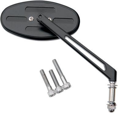 DRAG SPECIALTIES Stealth 1 Mirror - Black 06400287SC-3N