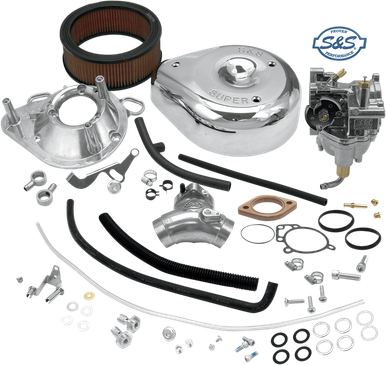 S&S CYCLE "G"Carburetor Kit for '93-'99 80" Big-Twin 11-0434