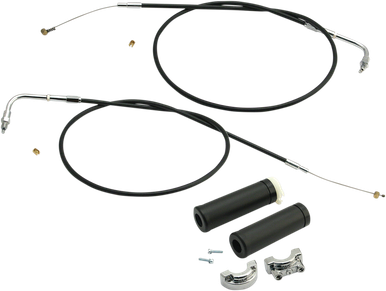 S&S CYCLE Throttle Assembly - 42" - E&G Carbs 19-0482