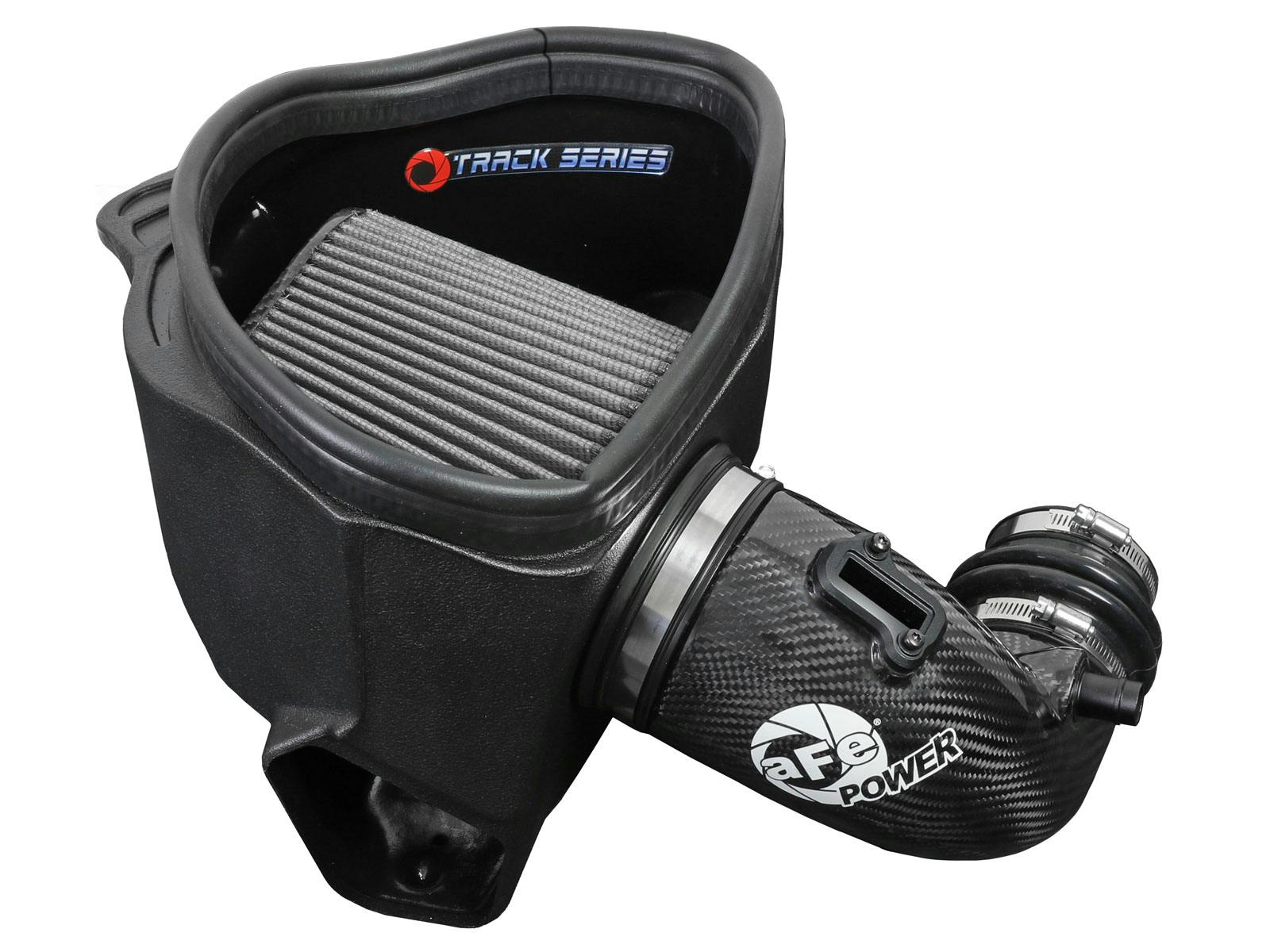 AFE 57-10017D Track Series Carbon Fiber Intake System w/ Pro DRY S Filter