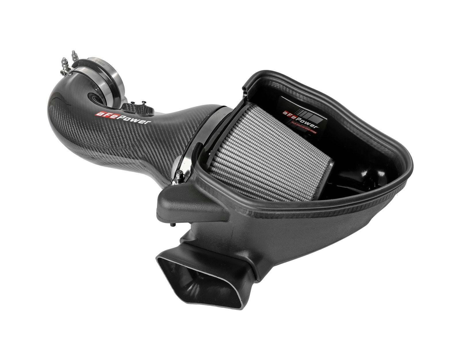 AFE 57-10018D Track Series Carbon Fiber Intake System w/ Pro DRY S Filter