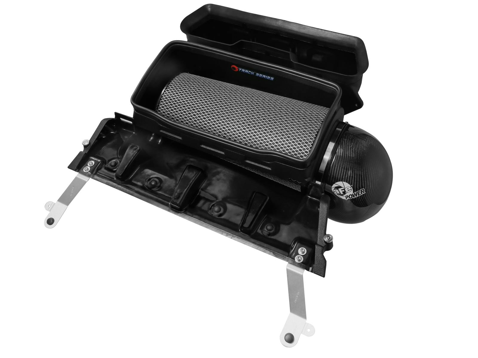 AFE 57-10022K Track Series Carbon Fiber Intake System w/ Pro 5R Filter Black