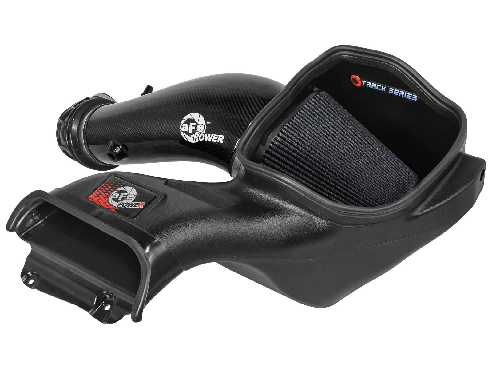 AFE 57-10030K Track Series Carbon Fiber Intake System w/ Pro 5R Filter Black