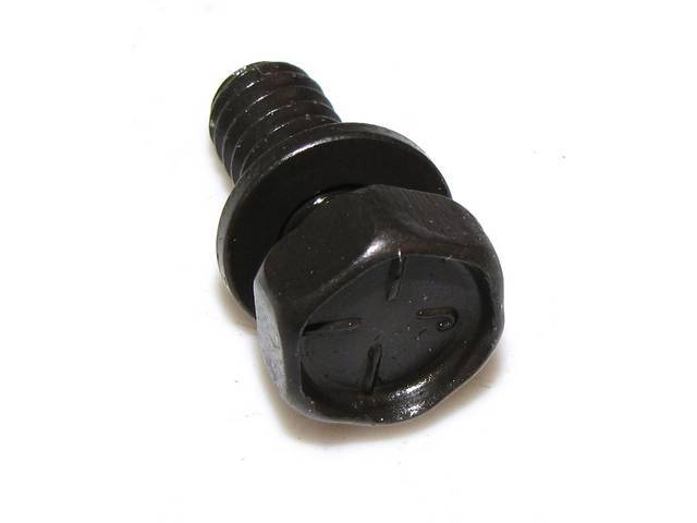Bolt, Hexagon Head, Integral Lockwasher, 1/4 Inch-20 X 5/8 Inch, Original