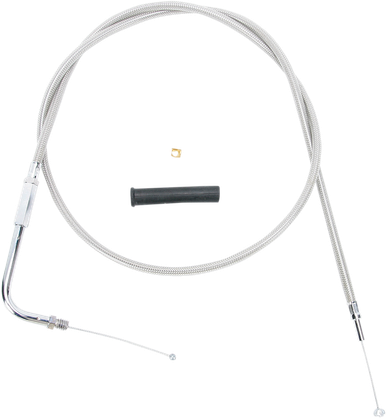 DRAG SPECIALTIES Throttle Cable - 48" - Braided 5331108B