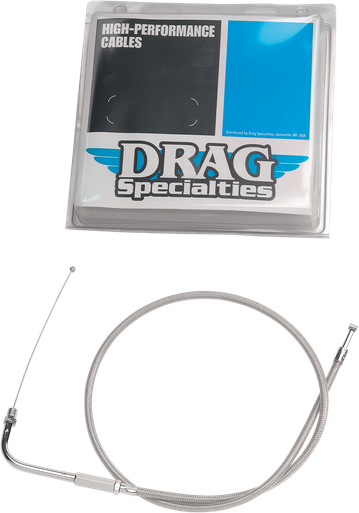 DRAG SPECIALTIES Throttle Cable - 30" - Braided 5333600B