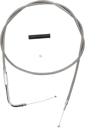 DRAG SPECIALTIES Throttle Cable - 54" - Braided 5332154B