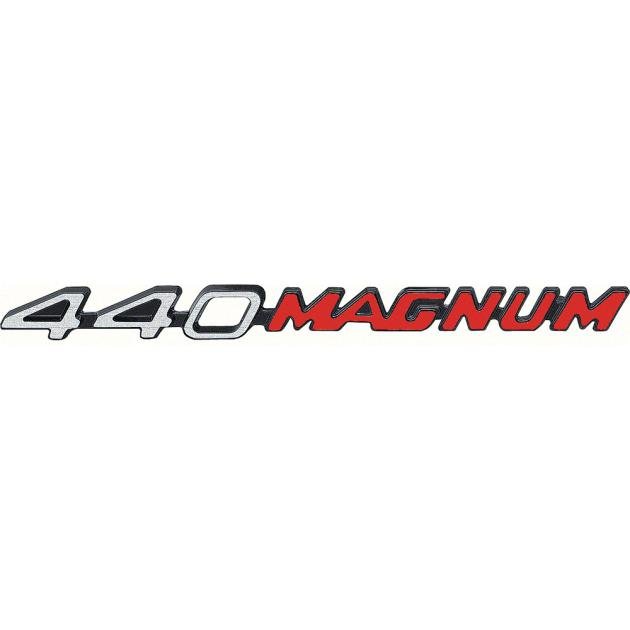 1970-71 Challenger, "440 Magnum" Hood Emblem, Mopar Licensed