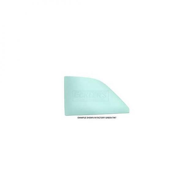Quarter Window Glass, Left Or Right Side, 2 Door Sedan, Fairlane, Full Size Mercury, 1957-58