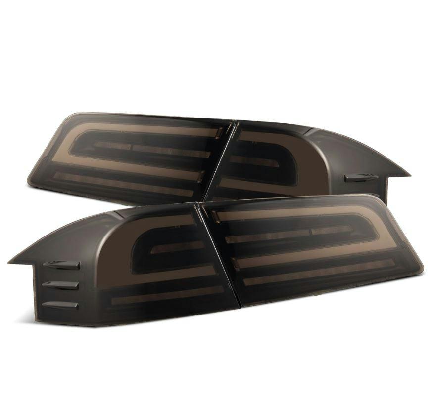 AlphaRex 601120 LED Taillights Black Smoke