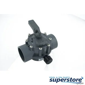 608076 Zodiac/Jandy/Laars Diverter Valve, Jandy/Zod, 2″spg/2-1/2″s Pos Seal,2 Way,Gray 2876