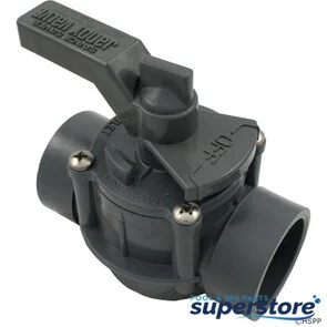 608077 Zodiac/Jandy/Laars Dvtr Valve,Jandy/Zod, 1-1/2″spg/2″s Pos Seal, 2 Way, Spc Svr 3407