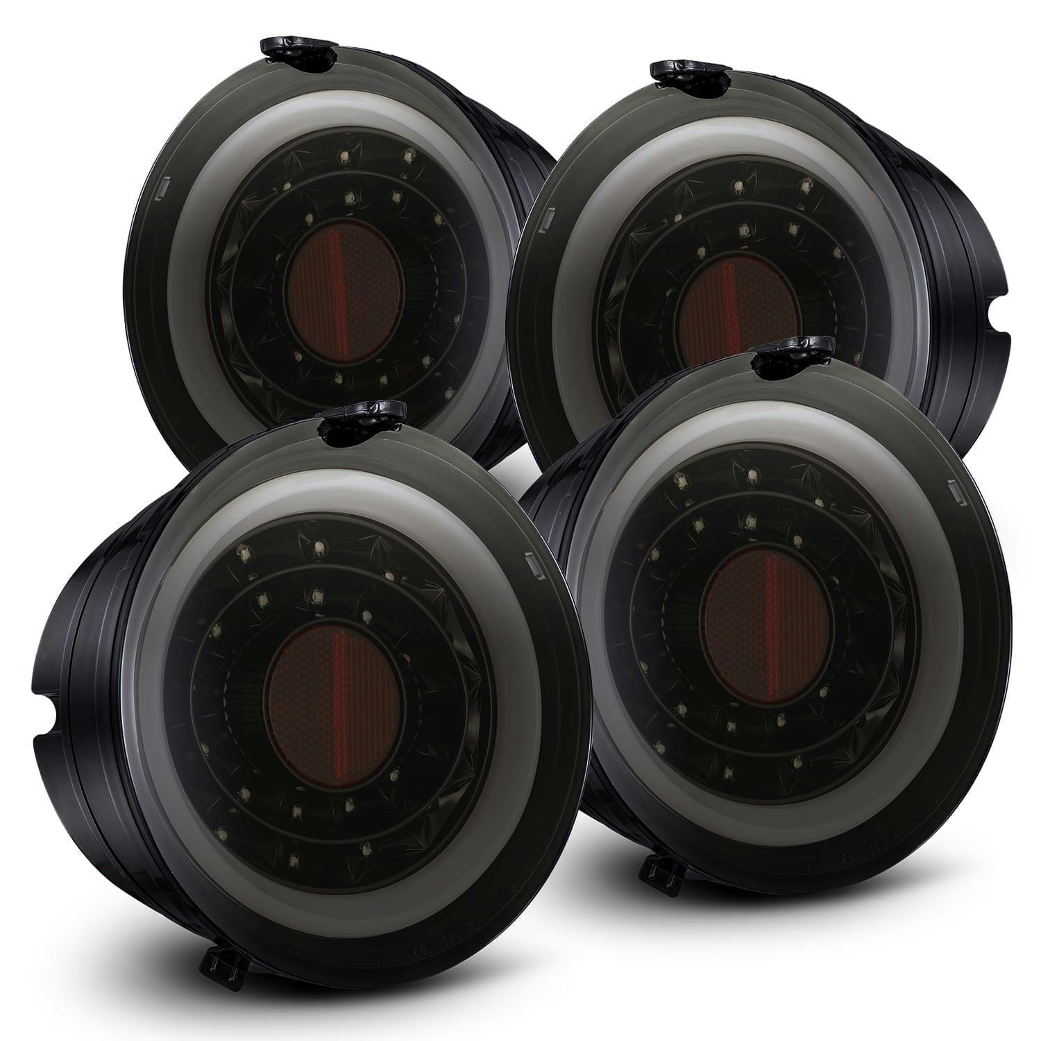 AlphaRex 610020 LED Taillights Jet Black